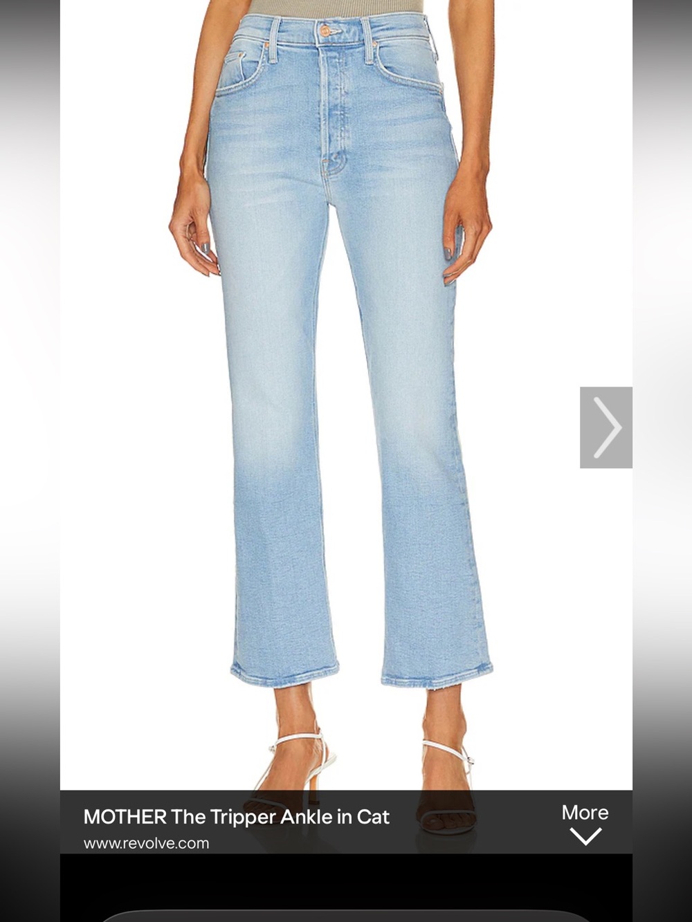 MOTHER The Tripper Ankle Jeans